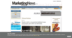 Desktop Screenshot of marketingnews.es